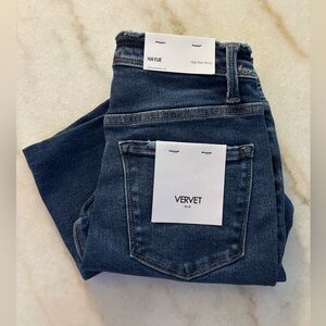Vervet Haylie High Rise Skinny Cropped Jeans